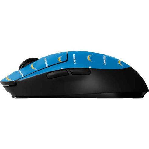 NFL Los Angeles Chargers Blitz Series G Pro Wireless Gaming Mouse Skin